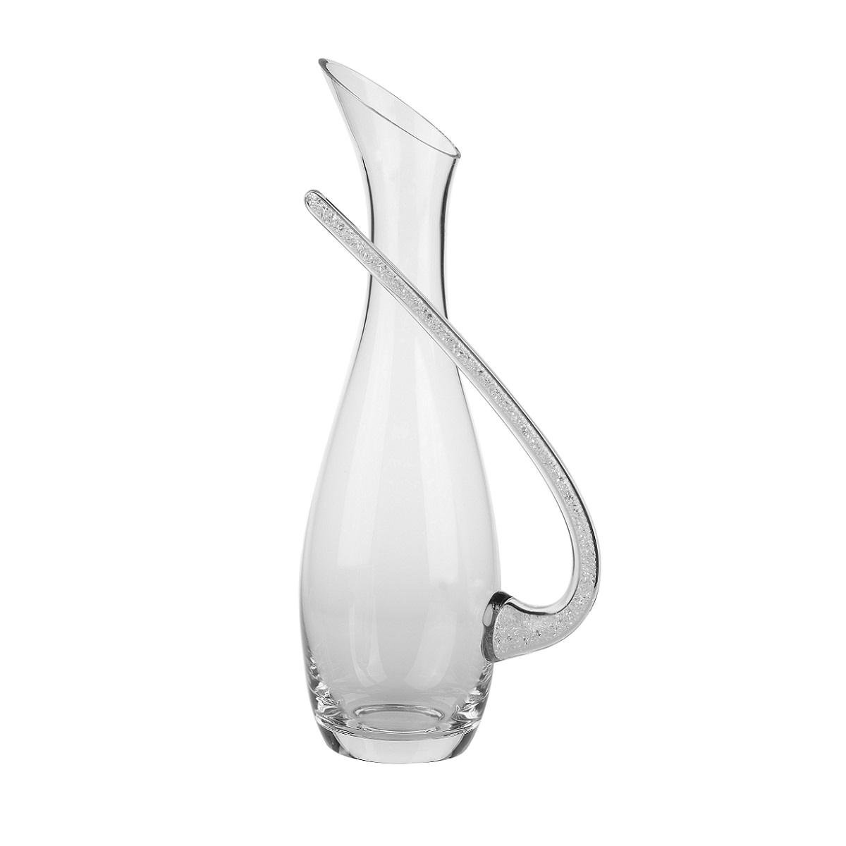 Decanter With Swarovski Crystal Filled Handle