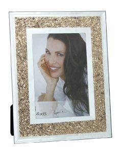 Photo Frame filled with Gold Leaf Glitter 6x4