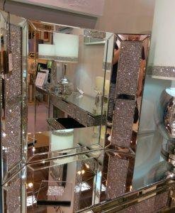 Tuscany Dressing Table Vanity Mirror Filled With Swarovski Crystals