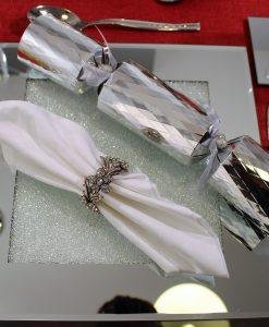 Swarovski Crystal Filled Mirrored Christmas Placemat Set