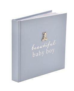 Blue Beautiful Baby Boy Photo Album