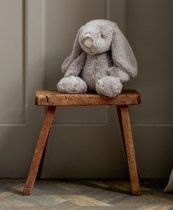 Grey Plush Soft Toy Rabbit Large 31cm