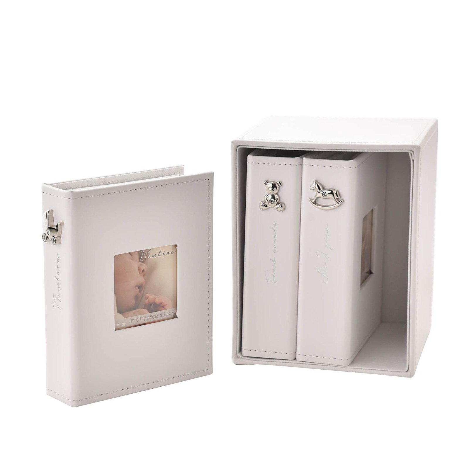 Set Of Three Baby Photo Albums New Baby Gift