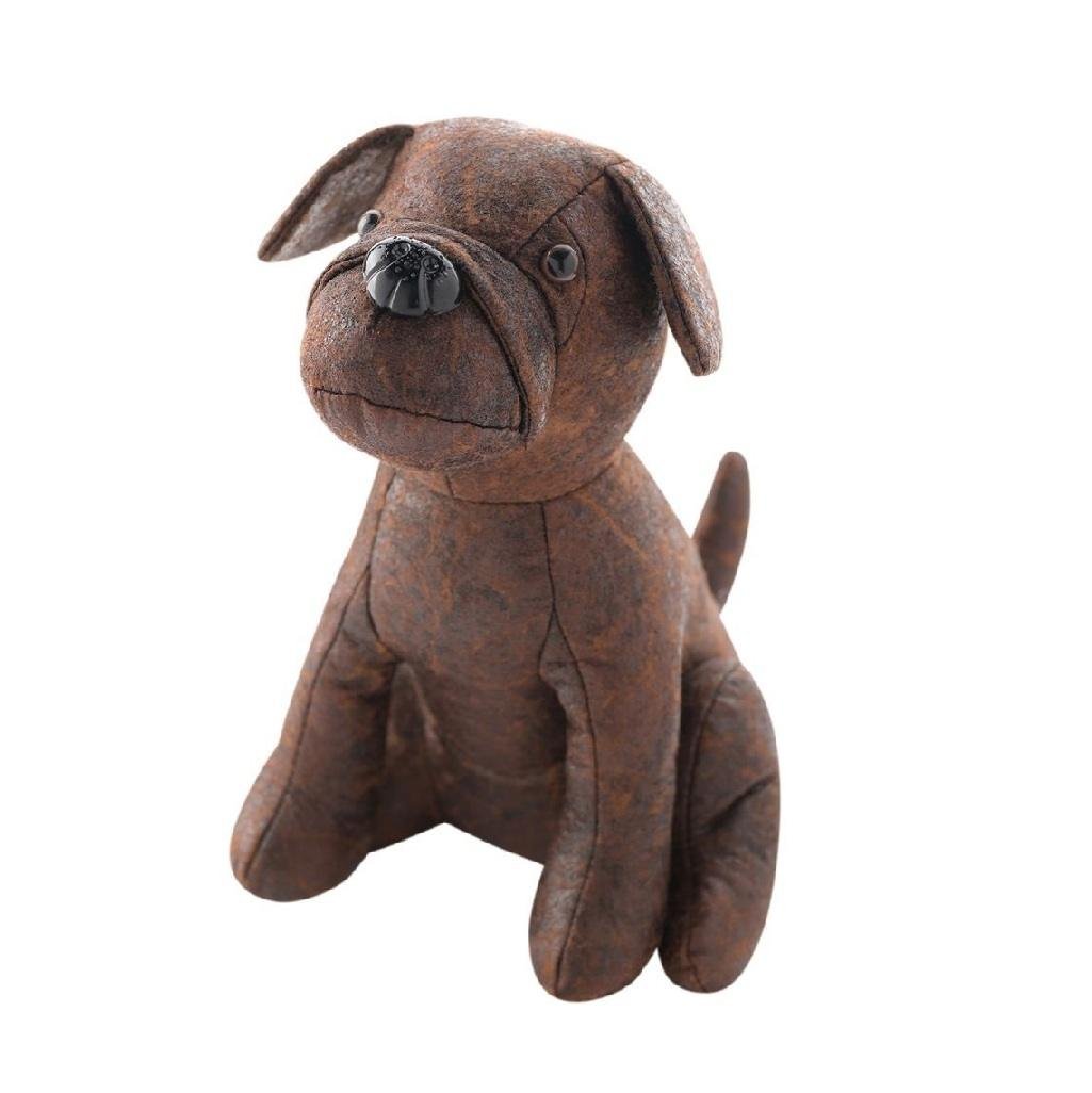 Brown Sitting French Bull Dog Contemporary Door Stop