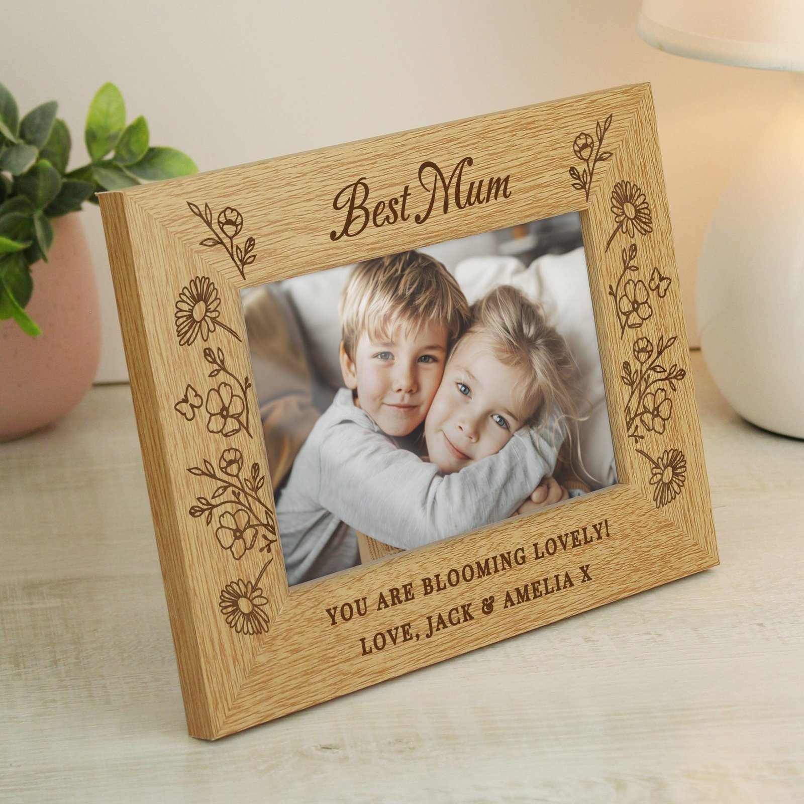 Personalised Wooden Mother's Day Photo Frame Personalised Wooden Mother's Day Photo Frame