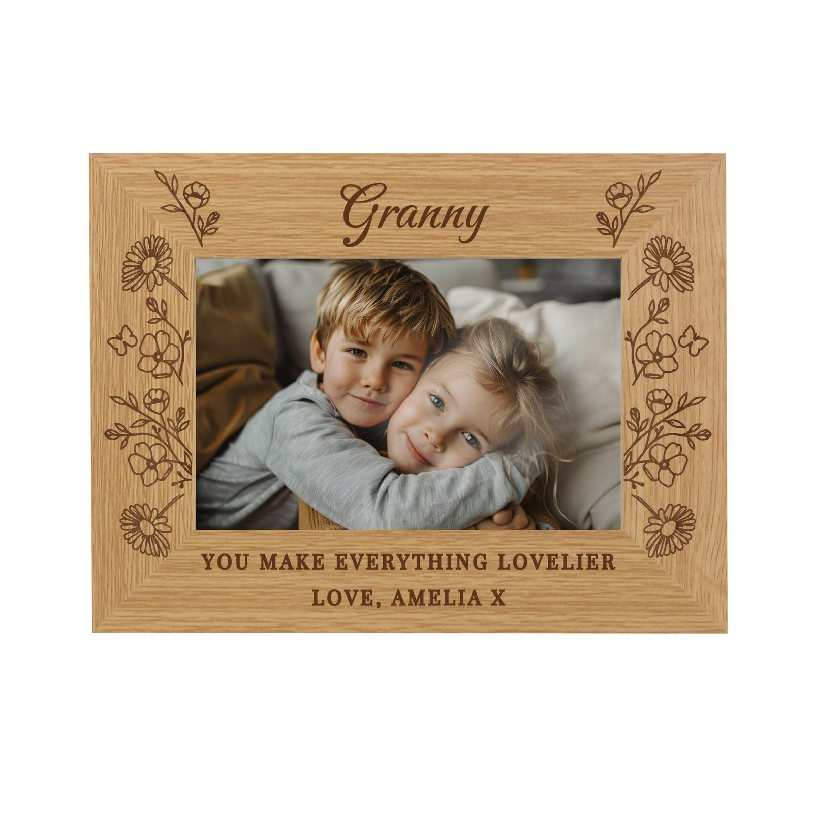 Personalised Wooden Mother's Day Photo Frame Personalised Wooden Mother's Day Photo Frame